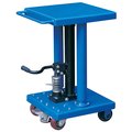 Global Industrial Work Positioning Post Lift Table with Foot Control, 18x18 Platform, 500 Lb. Capacity 232054